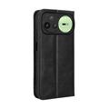 Custodia a Portafoglio con Chiusura Magnetica Retro per Huawei Nova 15 Pro/15 Ultra - Nera