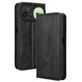 Custodia a Portafoglio con Chiusura Magnetica Retro per Huawei Nova 15 Pro/15 Ultra - Nera