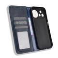 Custodia a Portafoglio con Chiusura Magnetica Retro per Huawei Nova 15 Pro/15 Ultra - Blu