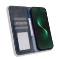 Custodia a Portafoglio con Chiusura Magnetica Retro per Huawei Nova 15 Pro/15 Ultra - Blu