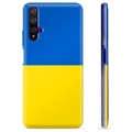 Custodia in TPU Huawei Nova 5T Bandiera ucraina - Giallo e azzurro