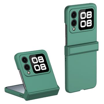 Custodia in Plastica Gommata per Huawei Nova Flip - Verde