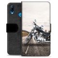 Custodia Portafoglio per Huawei P20 Lite  - Motocicletta