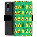 Custodia a Portafoglio Premium Huawei P20 - Motivo Avocado