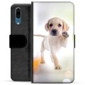 Custodia Portafoglio Premium Huawei P20 - Cane