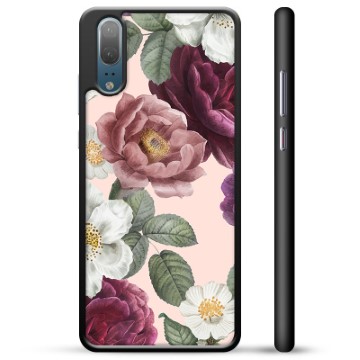 Cover Protettiva Huawei P20 - Fiori Romantici