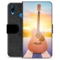 Custodia Portafoglio per Huawei P20 Lite - Chitarra