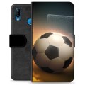 Custodia Portafoglio per Huawei P20 Lite - Calcio
