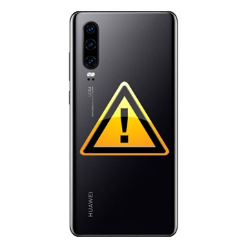 Riparazione del Copribatteria per Huawei P30 - Nero