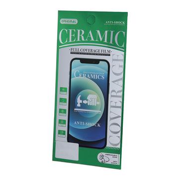 Proteggi Schermo in Vetro Temperato Ceramico per Huawei P30 Lite - Bordo Nero