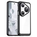 Custodia Ibrida Anti-Shock per Huawei Pura 80 Pro/80 Pro+/80 Ultra - Nera