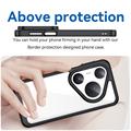 Custodia Ibrida Anti-Shock per Huawei Pura 80 Pro/80 Pro+/80 Ultra - Nera