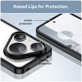 Custodia Ibrida Anti-Shock per Huawei Pura 80 Pro/80 Pro+/80 Ultra - Nera