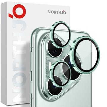 Set di protezioni per obiettivi della fotocamera Huawei Pura 80 Pro/80 Pro+ Northjo - Verde