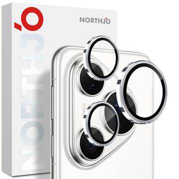 Set di protezioni per obiettivi della fotocamera Huawei Pura 80 Pro/80 Pro+ Northjo - Argento