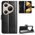 Huawei Pura 80 Ultra Custodia a portafoglio con supporto - Nera