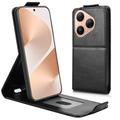 Huawei Pura 80 Custodia verticale con supporto - Nera