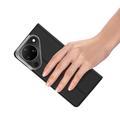 Custodia Flip Dux Ducis Skin Pro per Huawei Pura 90 - Nera