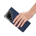 Custodia Flip Dux Ducis Skin Pro per Huawei Pura 90 - Blu