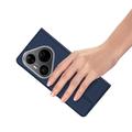 Custodia Flip Dux Ducis Skin Pro per Huawei Pura 90 Pro - Blu