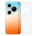 Custodia in silicone antiurto per Huawei Pura 90 Pro Max - Trasparente