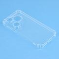 Custodia in silicone antiurto per Huawei Pura 90 Pro - Trasparente