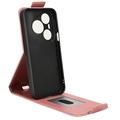 Huawei Pura 90 Pro Custodia verticale con supporto - Oro rosa