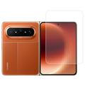 Protezione dello schermo in vetro temperato per Huawei Pura X Max - 9H - Case Friendly - Trasparente