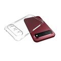 Custodia in silicone antiurto per Huawei Pura X View - Trasparente