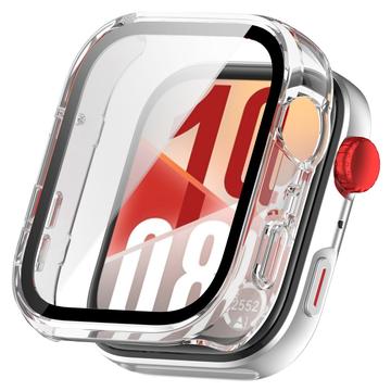 Custodia in Plastica con Pellicola Salvaschermo per Huawei Watch Fit 4 - Chiara