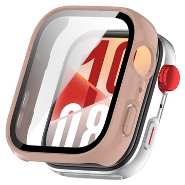 Custodia in Plastica con Pellicola Salvaschermo per Huawei Watch Fit 4 - Rosa