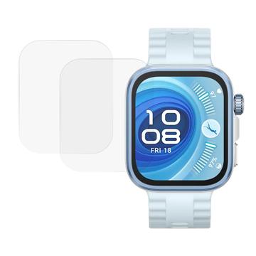 Pellicola salvaschermo in vetro temperato per Huawei Watch Fit 4 Pro - Trasparente - 2 Pz.