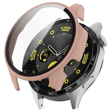 Custodia in Plastica con Pellicola Salvaschermo per Huawei Watch GT 4 - 46mm - Rosa Oro