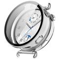 Custodia in Plastica con Pellicola Salvaschermo per Huawei Watch GT 6 - 41mm - Chiara