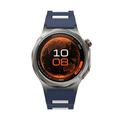 Cinturino sportivo in silicone bicolore a sgancio rapido per Huawei Watch GT 7/GT 7 Pro - Blu scuro / Bianco