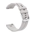 Cinturino sportivo in silicone bicolore a sgancio rapido per Huawei Watch GT 7/GT 7 Pro - Grigio / Arancione