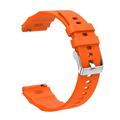 Cinturino sportivo in silicone bicolore a sgancio rapido per Huawei Watch GT 7/GT 7 Pro - Arancione / Grigio