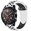 Huawei Watch GT Silicone Sport Band - White / Black