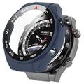 Custodia in Plastica con Pellicola Salvaschermo per Huawei Watch Ultimate - Blu Scuro