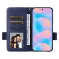 Huawei nova 16 SE Custodia a portafoglio con supporto - Blu