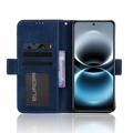 Custodia a portafoglio per Huawei Enjoy 90/90 Plus/nova Y74 4G - Blu