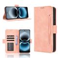 Custodia per Huawei Enjoy 90/90 Plus/nova Y74 4G con portamonete - Rosa