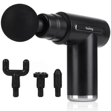 Massaggiatore a vibrazione Huslog HUS1005 con 4 testine intercambiabili