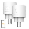 Prese intelligenti IMOU CE2P WiFi con monitoraggio del consumo energetico, programmazione e comando vocale - 2 pezzi