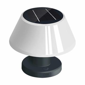 Lampada solare da scrivania impermeabile IP54 con luminosità a 4 livelli - Bianco caldo