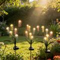 Luci da giardino a forma di medusa con 6 testine, impermeabili IP65