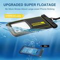 Custodia galleggiante impermeabile IP68 per nuoto, immersioni e surf - Grigio