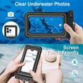 Custodia galleggiante impermeabile IP68 per nuoto, immersioni e surf - Grigio