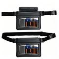 Marsupio galleggiante impermeabile IPX8 con finestra touch - 8.5" - Nero