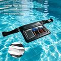 Marsupio galleggiante impermeabile IPX8 con finestra touch - 8.5" - Nero